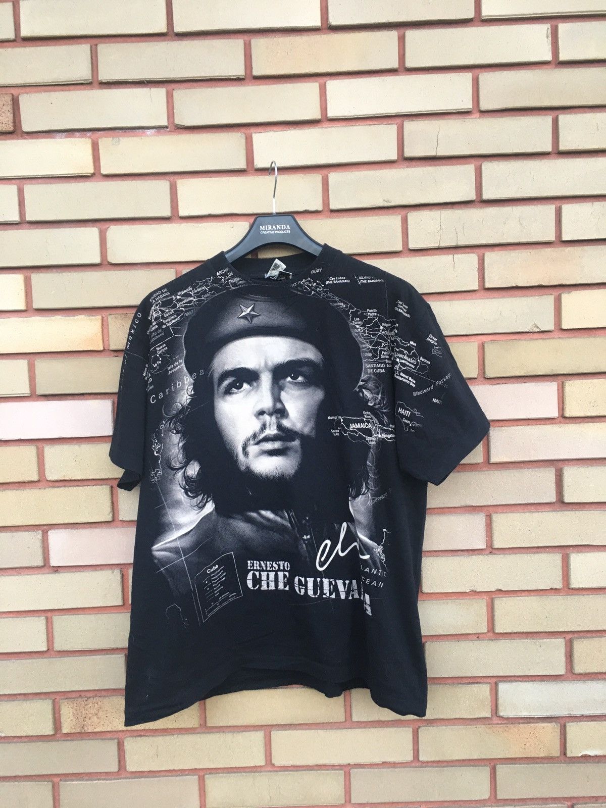 Rage Against The Machine X Vintage 1990s Vtg Che Guevara Aop Tee Rare Hoodie, Sweatshirt | FlexRushtees.com