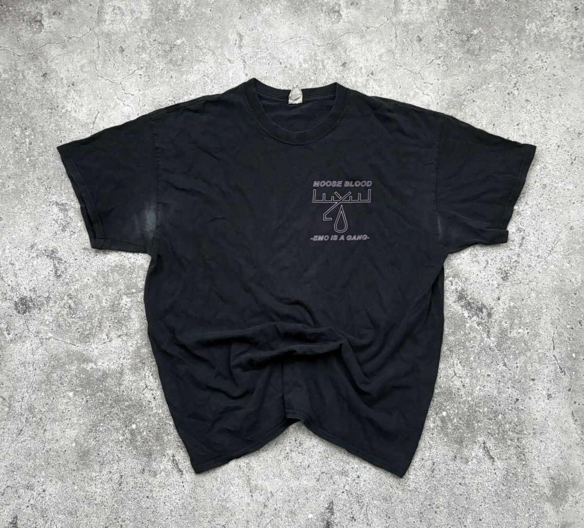 Band Tees Emo Is A Gang Moose Blood Rare Tee Hoodie, Sweatshirt | FlexRushtees.com
