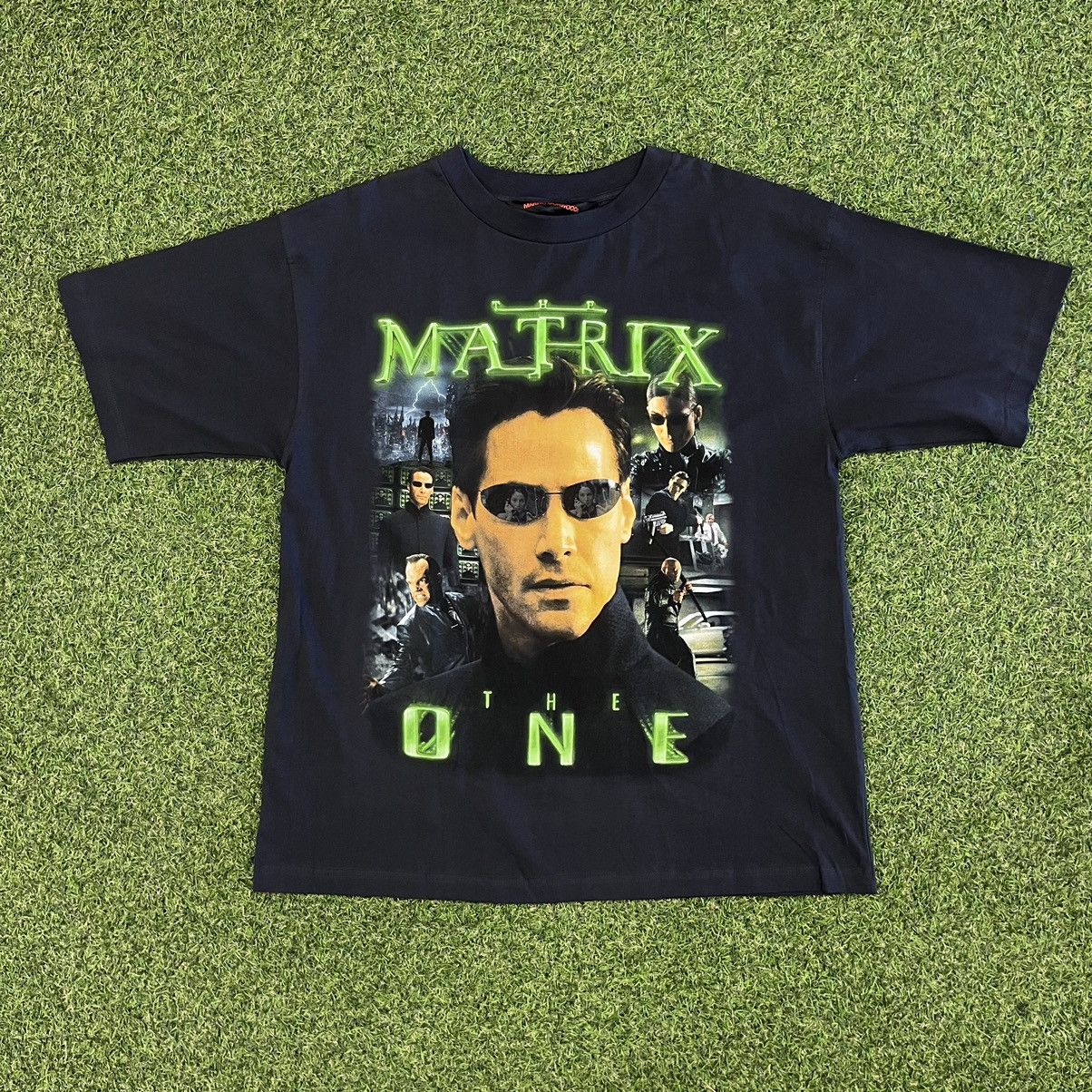Marino Morwood Keanu Reeves The Matrix Rap Tee Marino Morwood