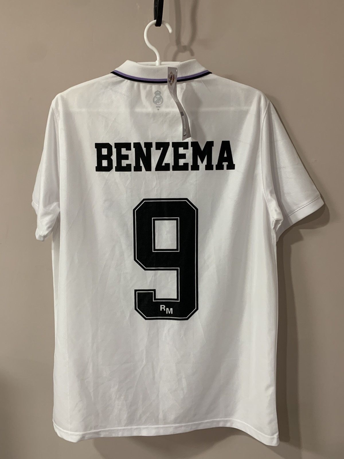 Other Real Madrid Home Football Shirt Soccer Jersey Benzema 9 Hoodie, Sweatshirt | FlexRushtees.com