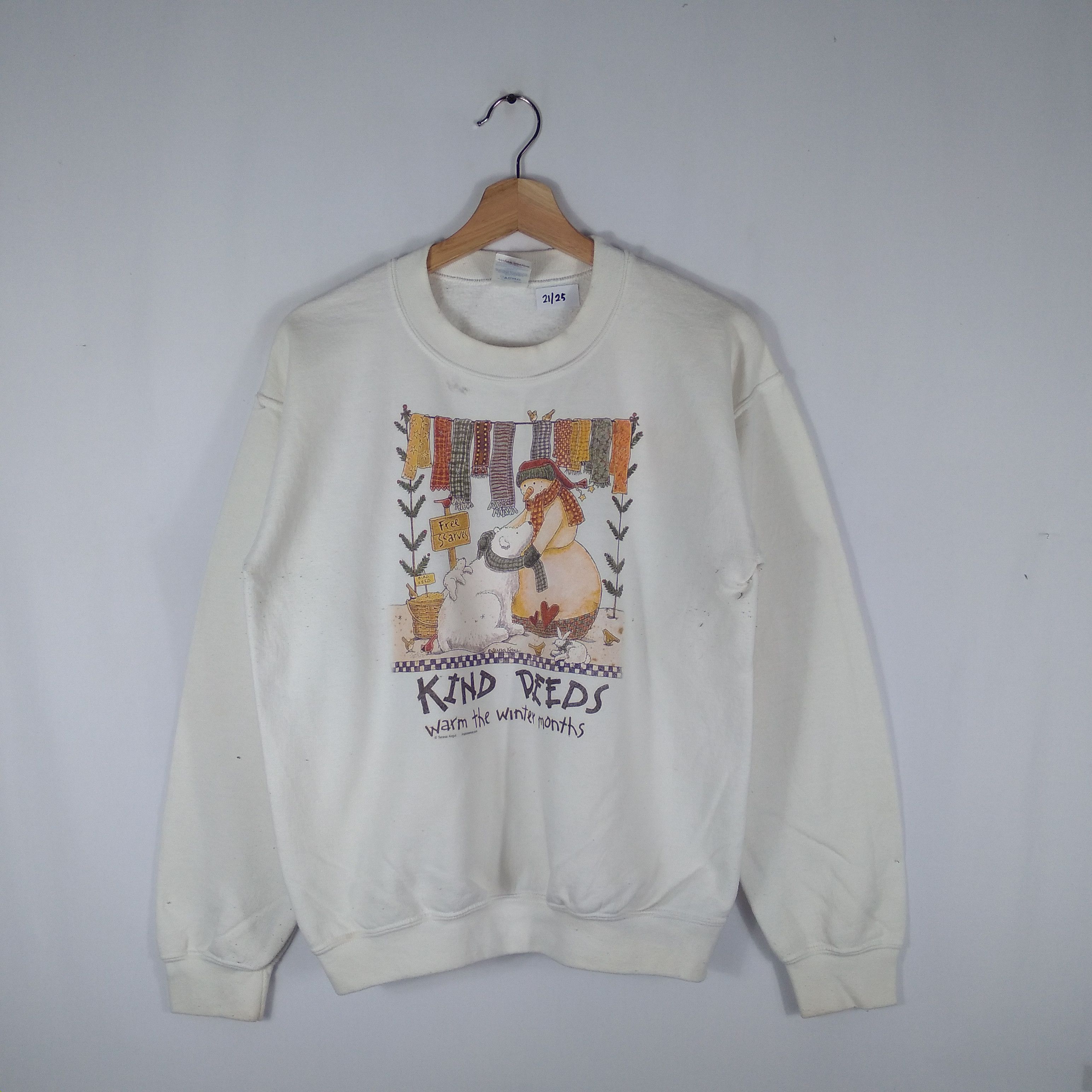 Vintage Kind Deed Warm The Winter Sweatshirts T-Shirts, Hoodie | FlexRushtees.com
