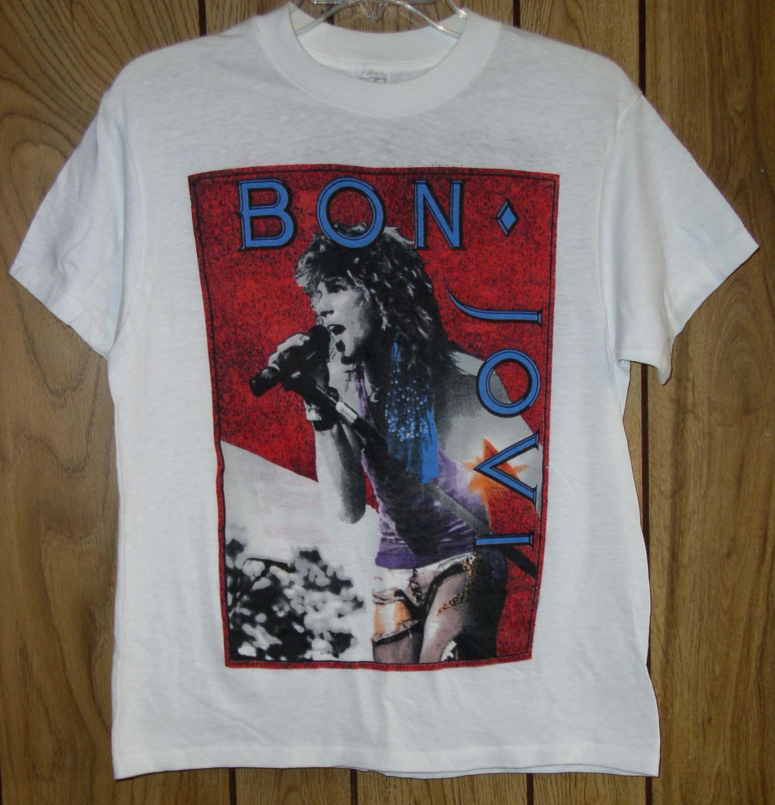 Jovi Bon Jovi Concert Tour T Shirt Vintage 7800 Fahrenheit Staff Hoodie, Sweatshirt | FlexRushtees.com