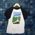Vintage Peter Frampton Concert Shirt 17x25 Ragland White Short Sleeve Crew Neck Unisex Adults T Shir