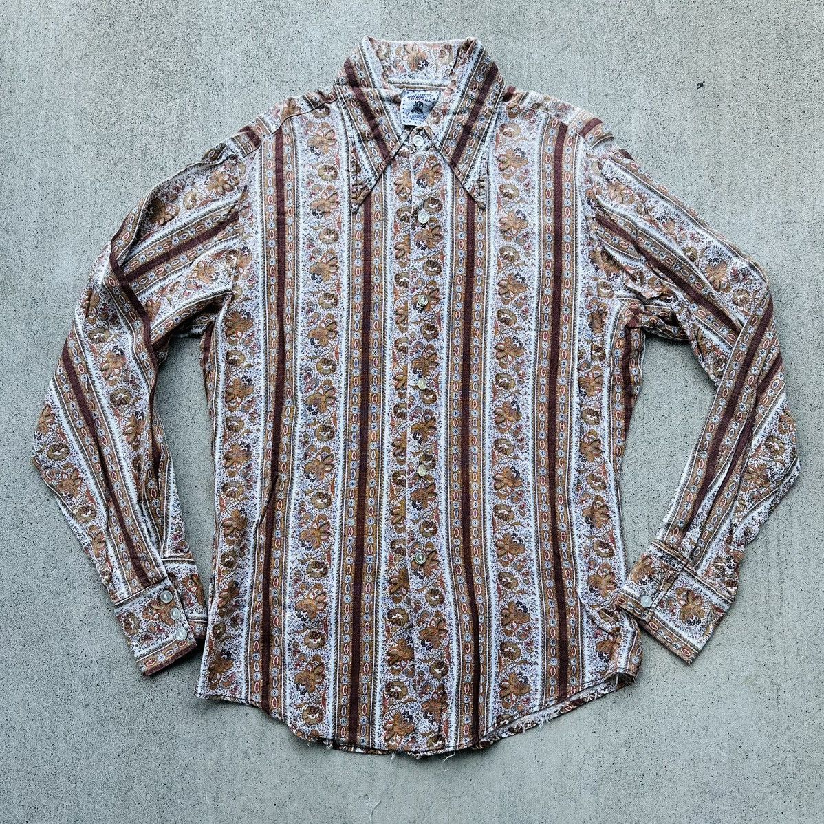 Kennington Ltd Vintage Pennington Shirt Funky Grooves Threads Shirt 70s