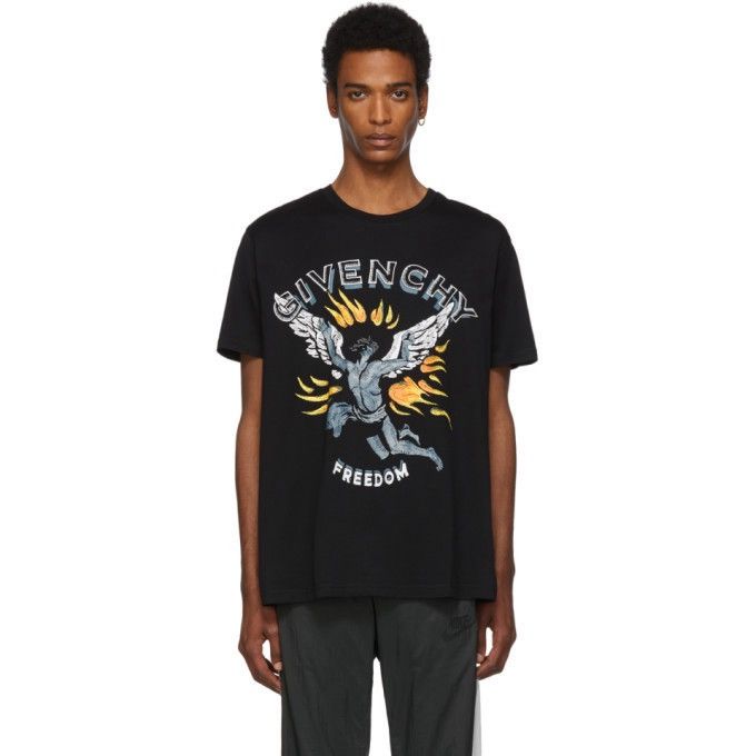 Givenchy Freedom Icarus Graphic T Shirt Hoodie, Sweatshirt | FlexRushtees.com