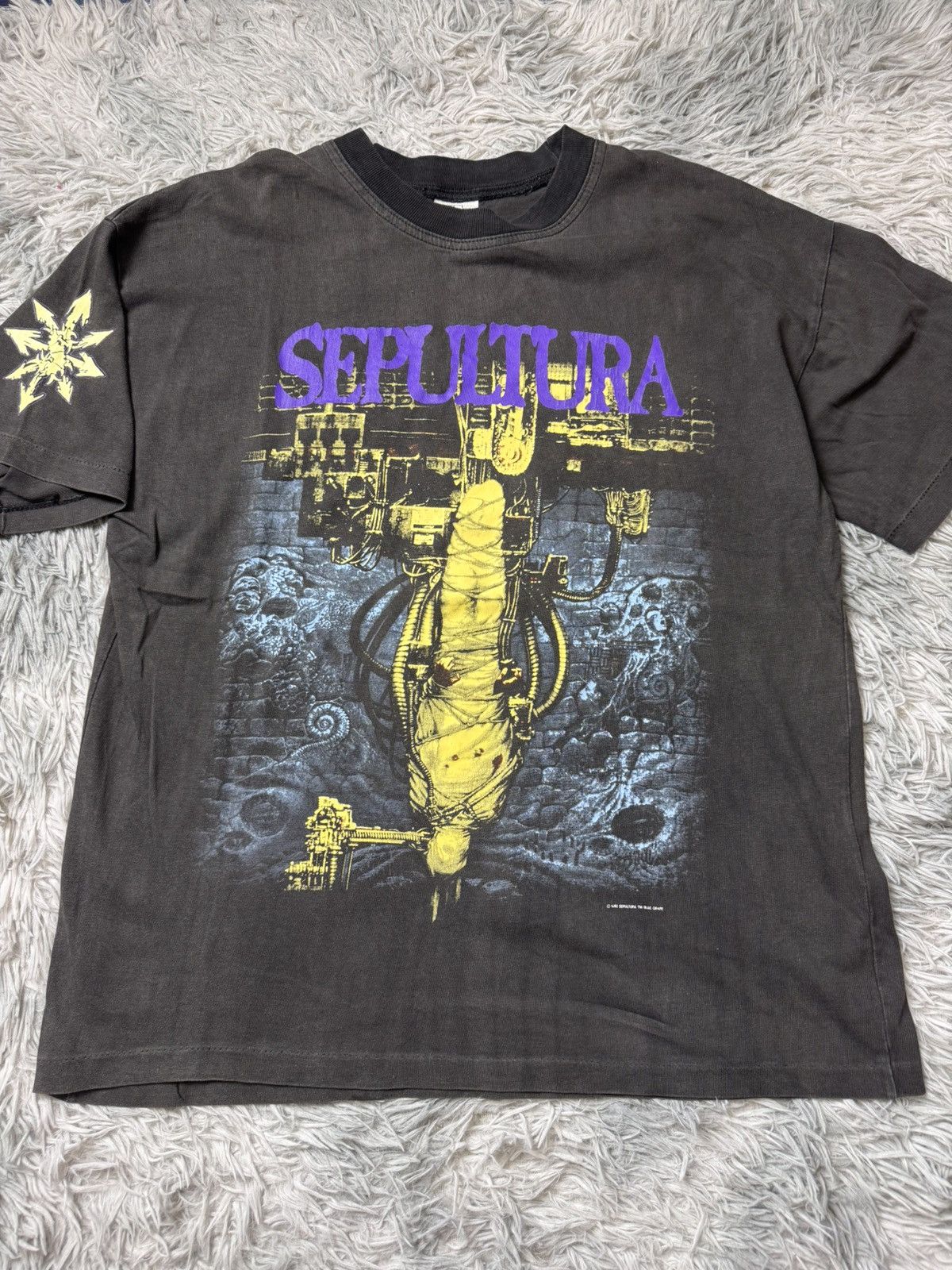 Vintage Sepultura Chaos A D 1993 T-Shirts, Hoodie, Sweatshirt | FlexRushtees.com
