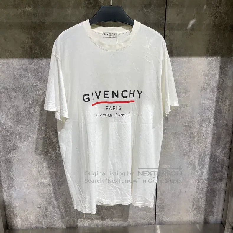 Givenchy Slogan Pure White T Shirt Hoodie, Sweatshirt | FlexRushtees.com