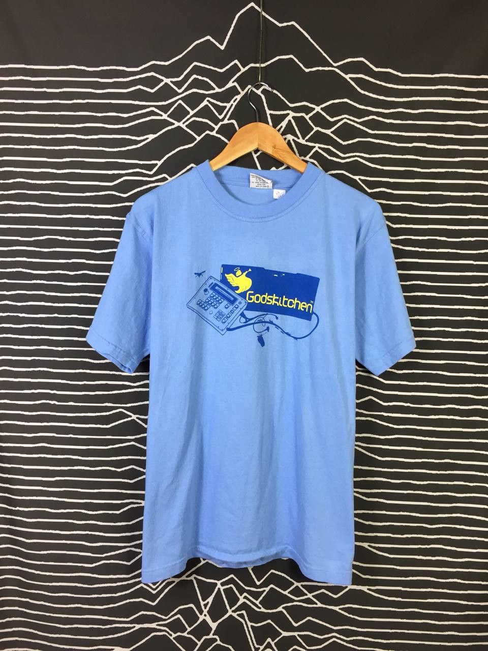 Vintage Godskitchen Dj Rave Techno Trippy Australian Tour 2005 Tee