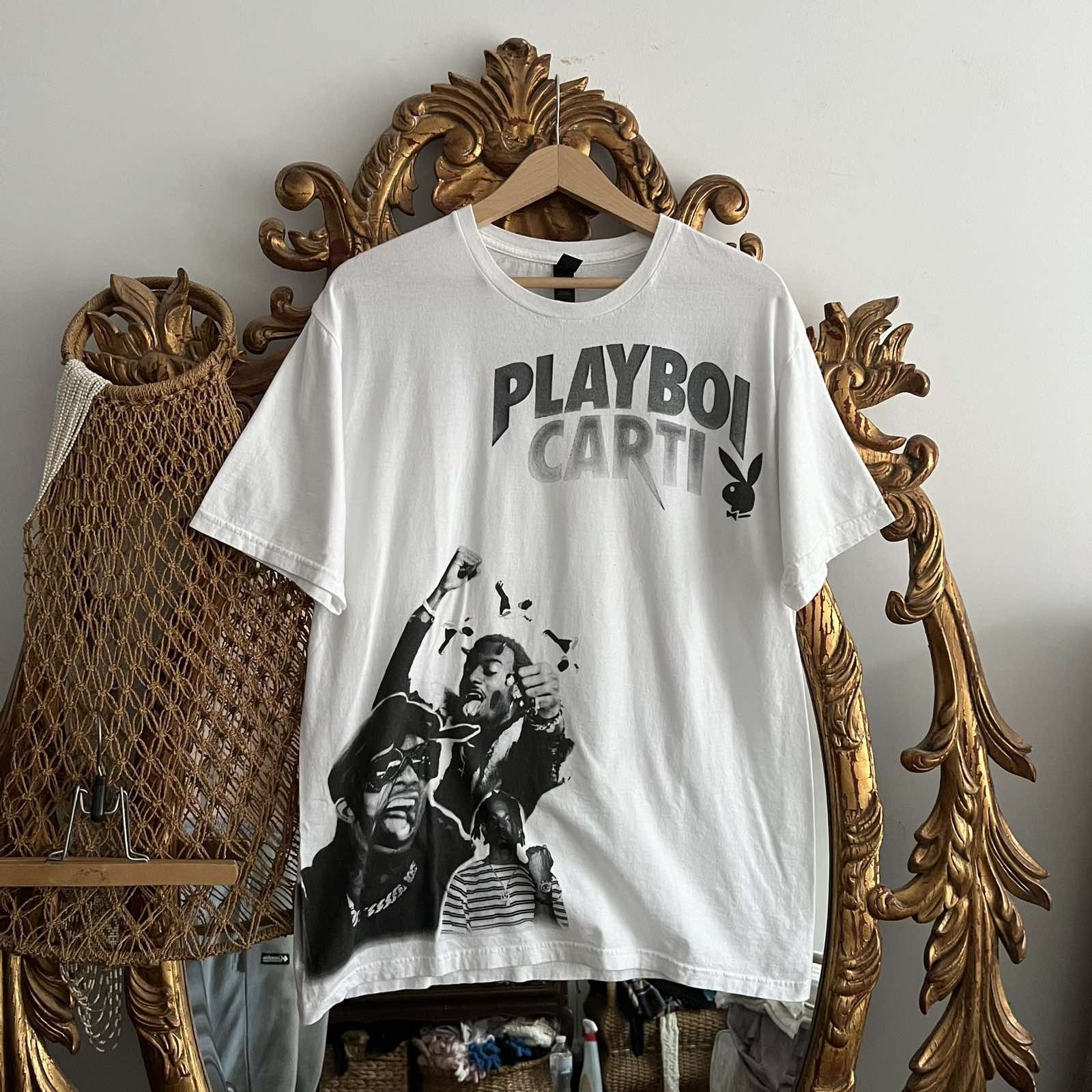 Other Rare Playboi Carti Tee Shirt Size Large Hoodie, Sweatshirt | FlexRushtees.com
