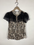 Vintage Moschino Cheap Chic Women S T Shirt Python Print