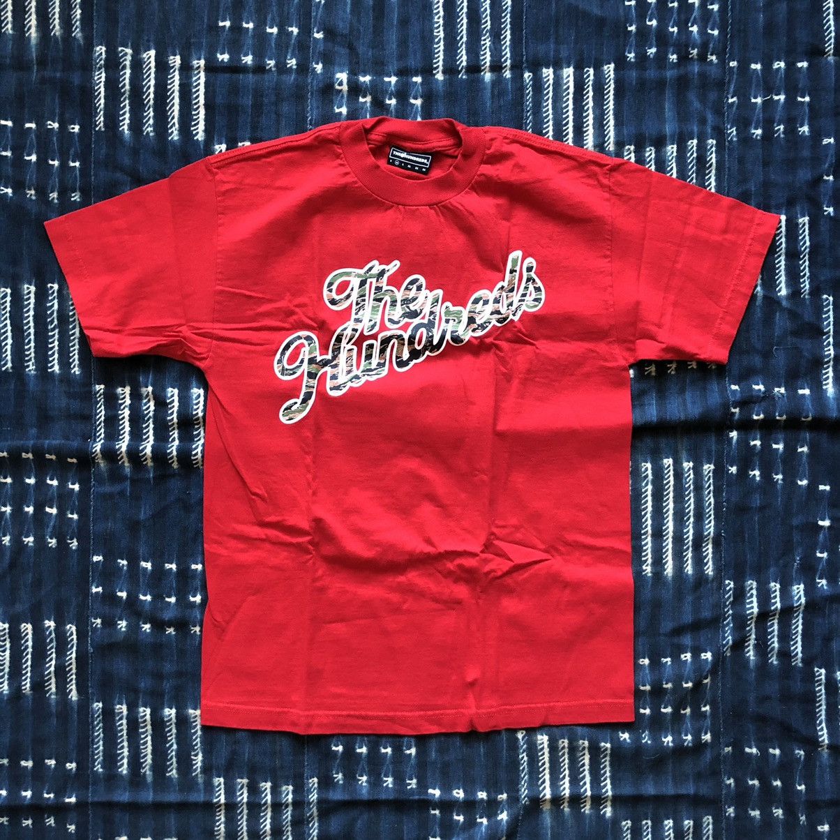 Hundreds The Hundreds Camo Script Logo Tee M Hoodie, Sweatshirt | FlexRushtees.com