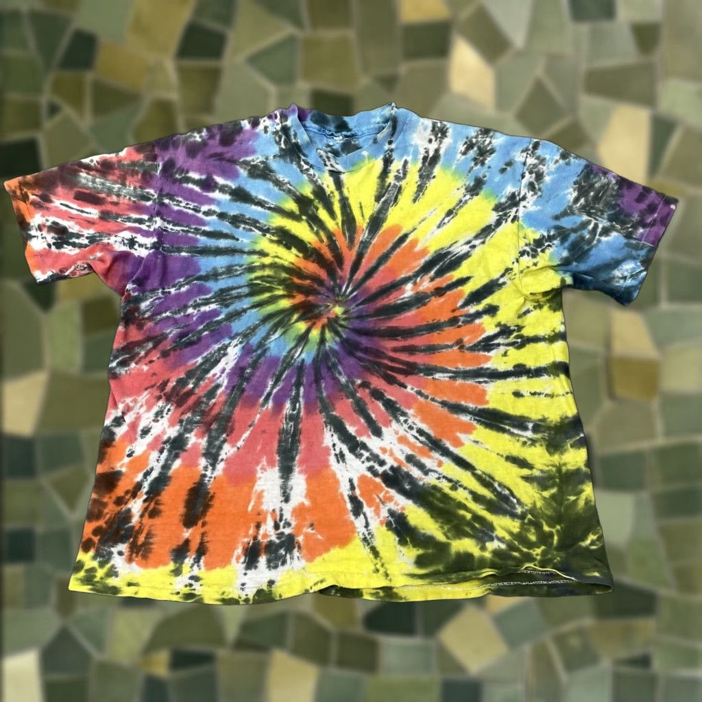 Other Vintage Tie Dye T Shirt Men Xl Multicolor Graphic Print Psychedelic 80s 90s Bohemian