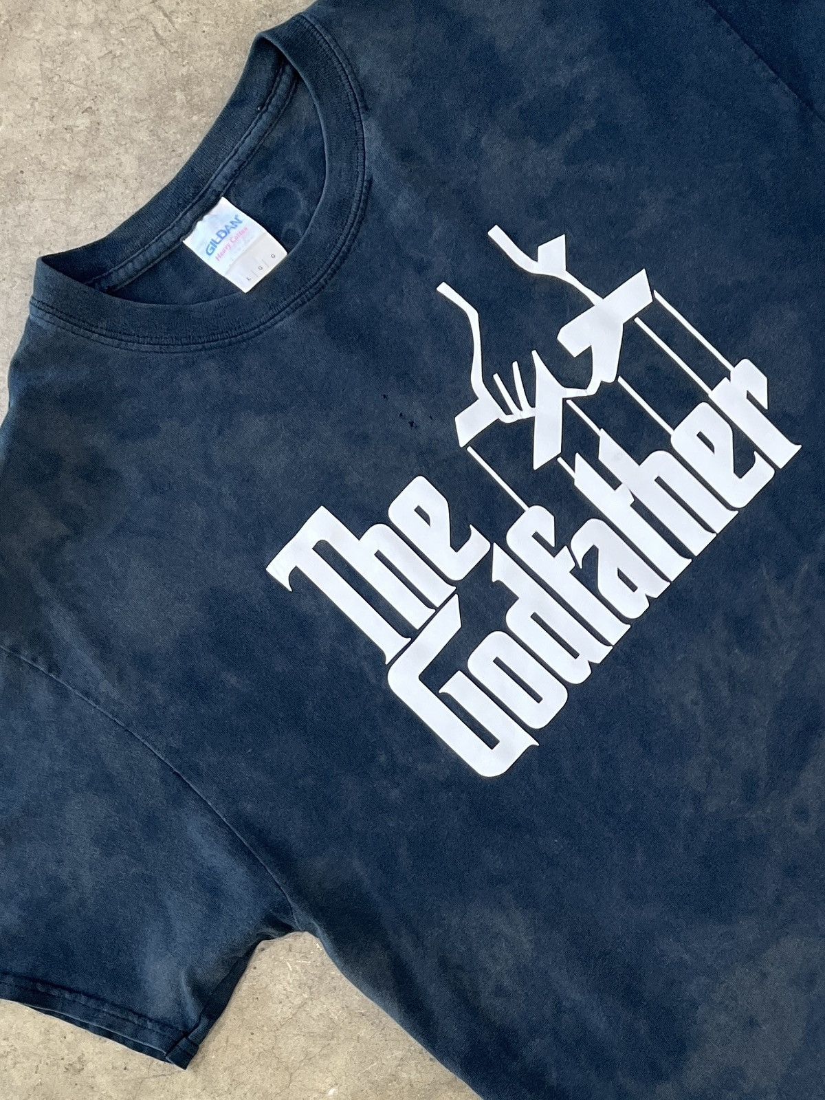 Vintage The Godfather Movie Promo Tee Large Hoodie, Sweatshirt | FlexRushtees.com