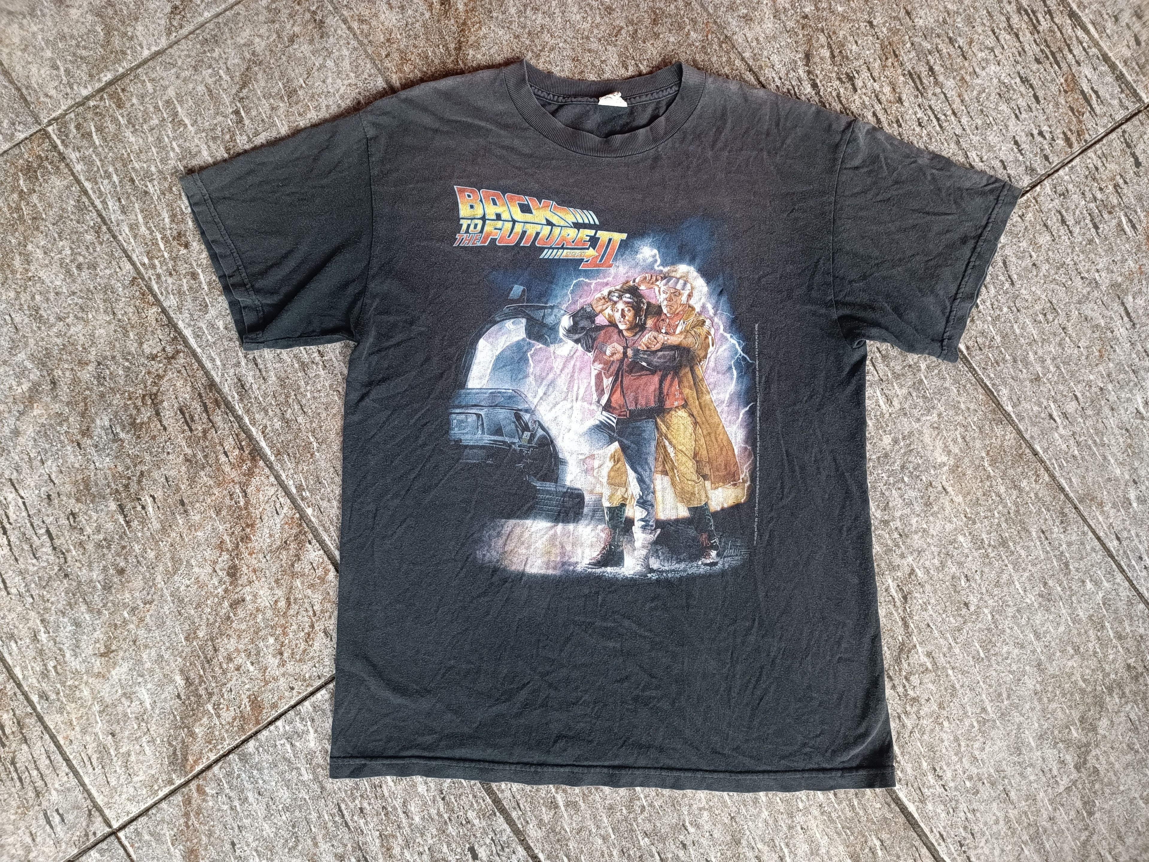 Vintage T Shirt Movie Back The Future