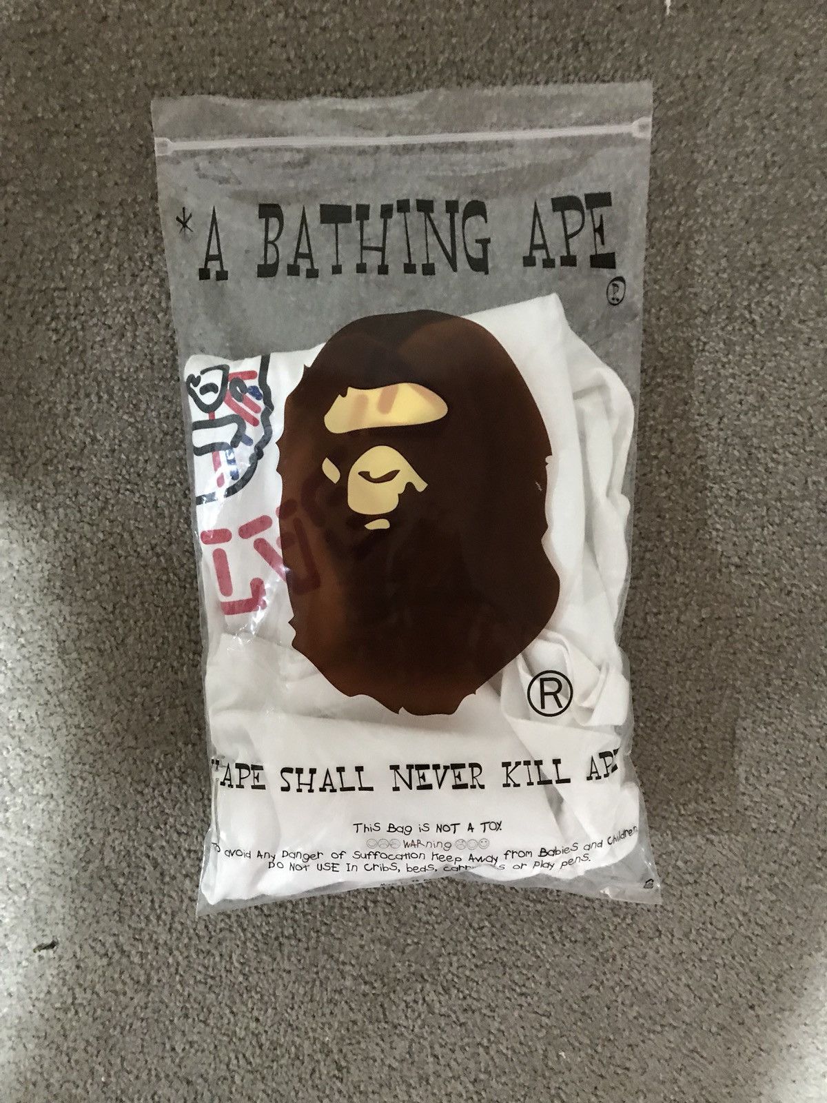 Bape Uk Neon College Tee Hoodie, Sweatshirt | FlexRushtees.com