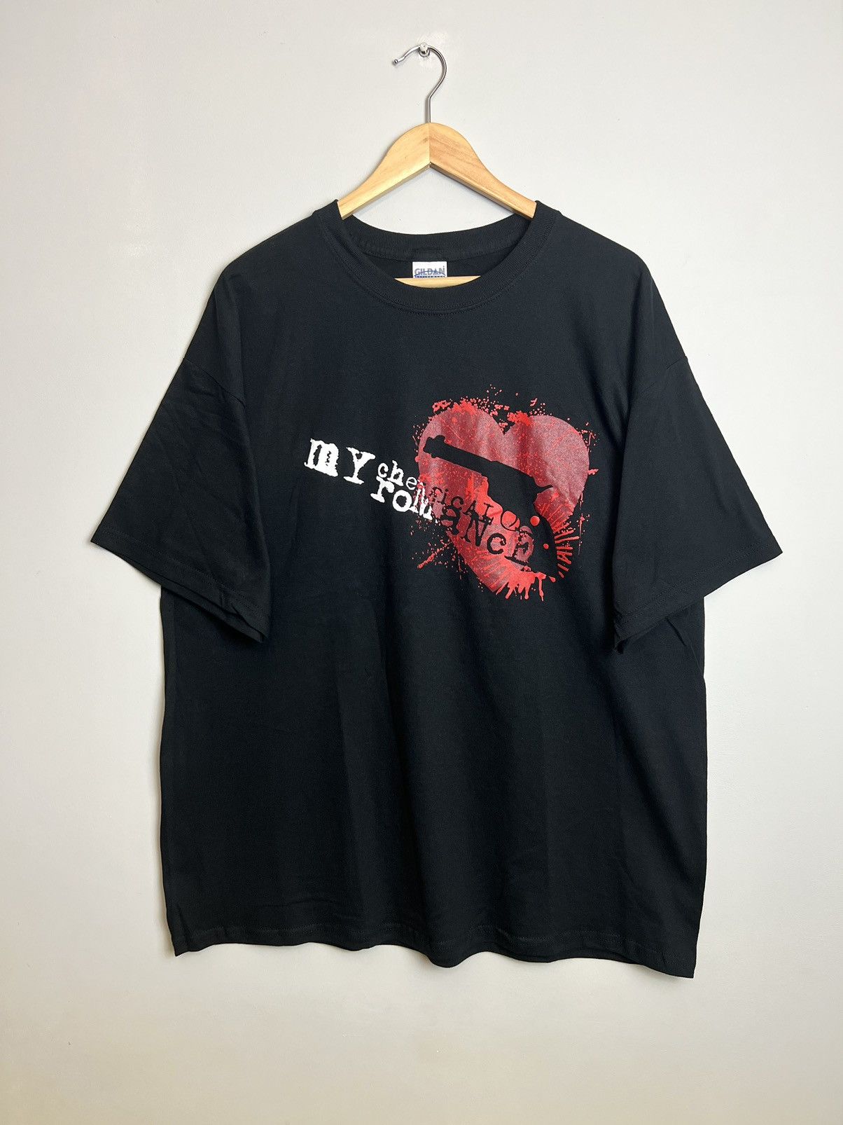 Vintage My Chemical Romance Band T Shirt Promo Gun Rare Hoodie, Sweatshirt | FlexRushtees.com