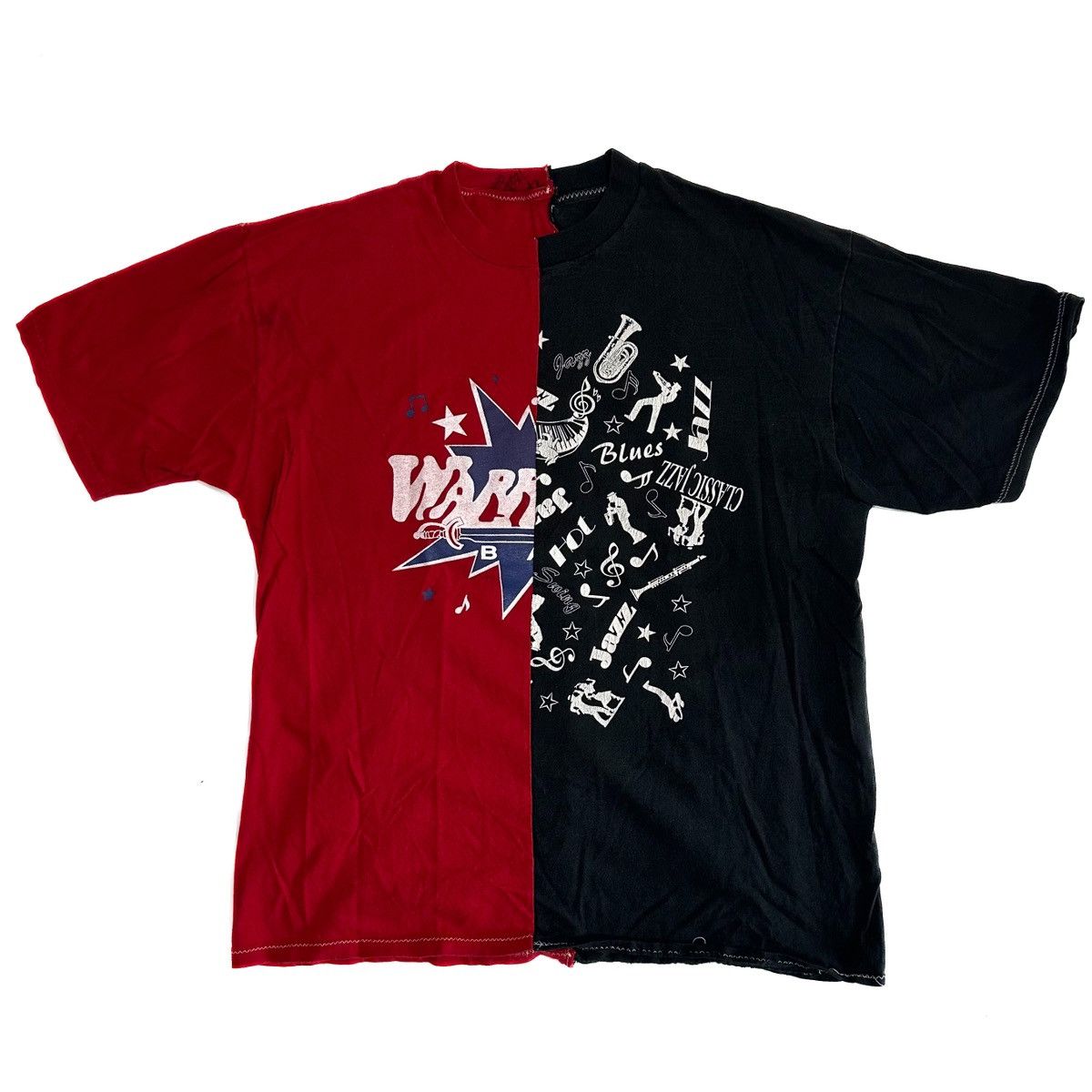 Custom Vintage Split Tee Hoodie, Sweatshirt | FlexRushtees.com