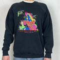Fruit Of The Loom Vtg 90s Arts Festival Of Atlanta Black Graphic Sweatshirt Xl T-Shirts, Hoodie | FlexRushtees.com