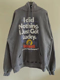 Vetements I Just Got Lucky Hoodie T-Shirts, Sweatshirt | FlexRushtees.com