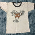 Vintage Champion Shirt Xs Usa Blue Bar Elbert School Rams Faded 70s 80s Grunge Vintage 70s