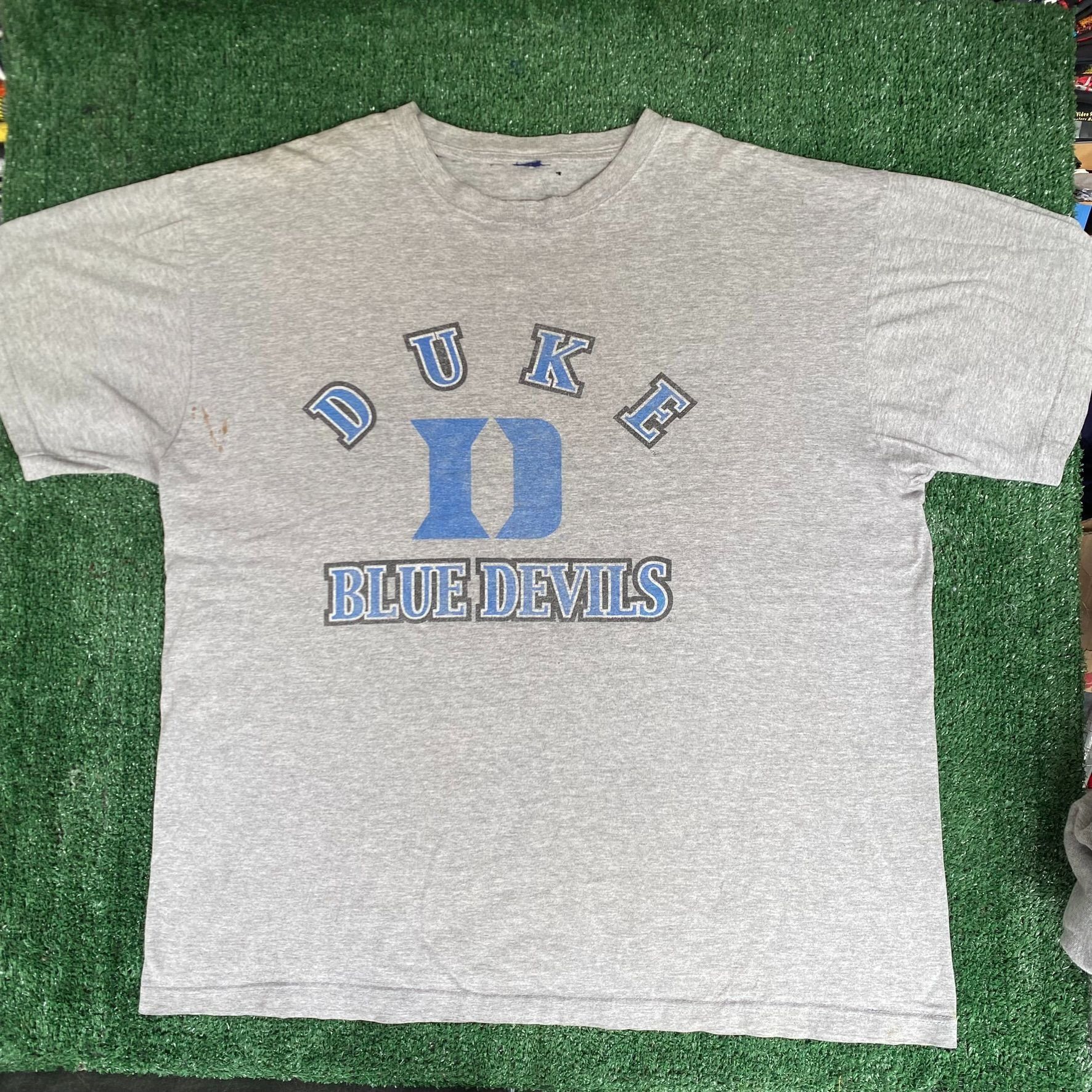 Vintage 90s Duke University Shirt Blue Devils College Tee Hoodie, Sweatshirt | FlexRushtees.com