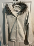 Other Custom Fur Hooded Zip Up