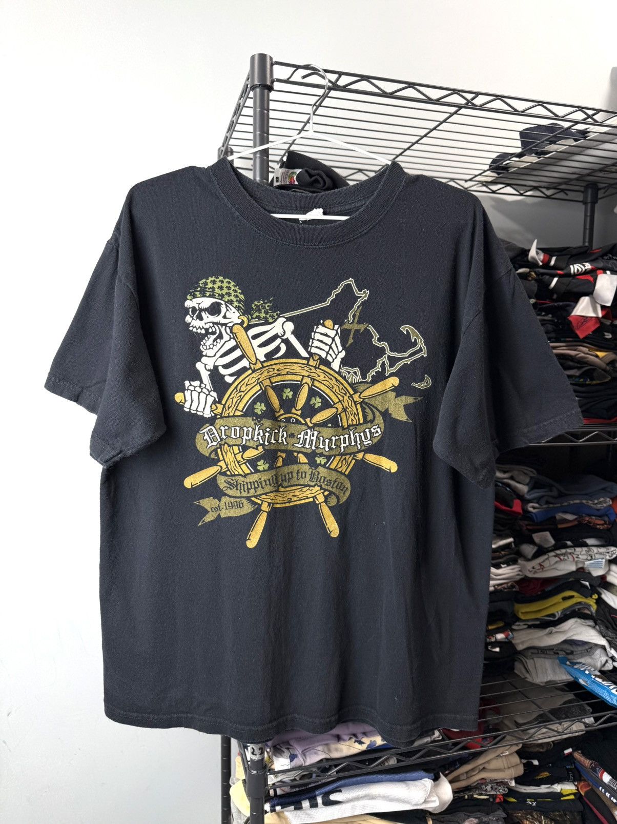 Band Tees Vintage Dropkick Murphys Pirates Beer T Shirt Hoodie, Sweatshirt | FlexRushtees.com