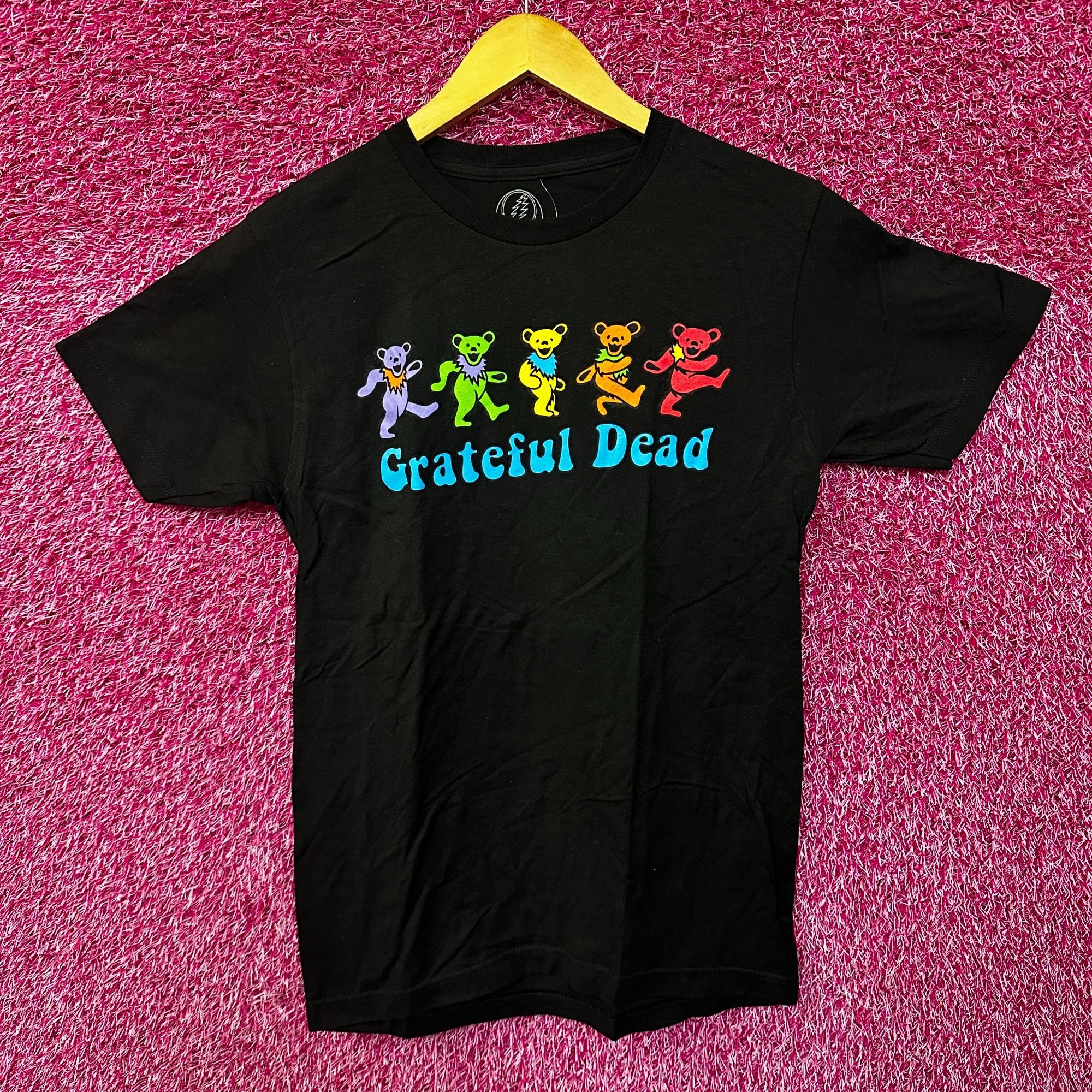 Dead Grateful Dead Dancing Bears Psychedelic Rock Jam Band Tee S