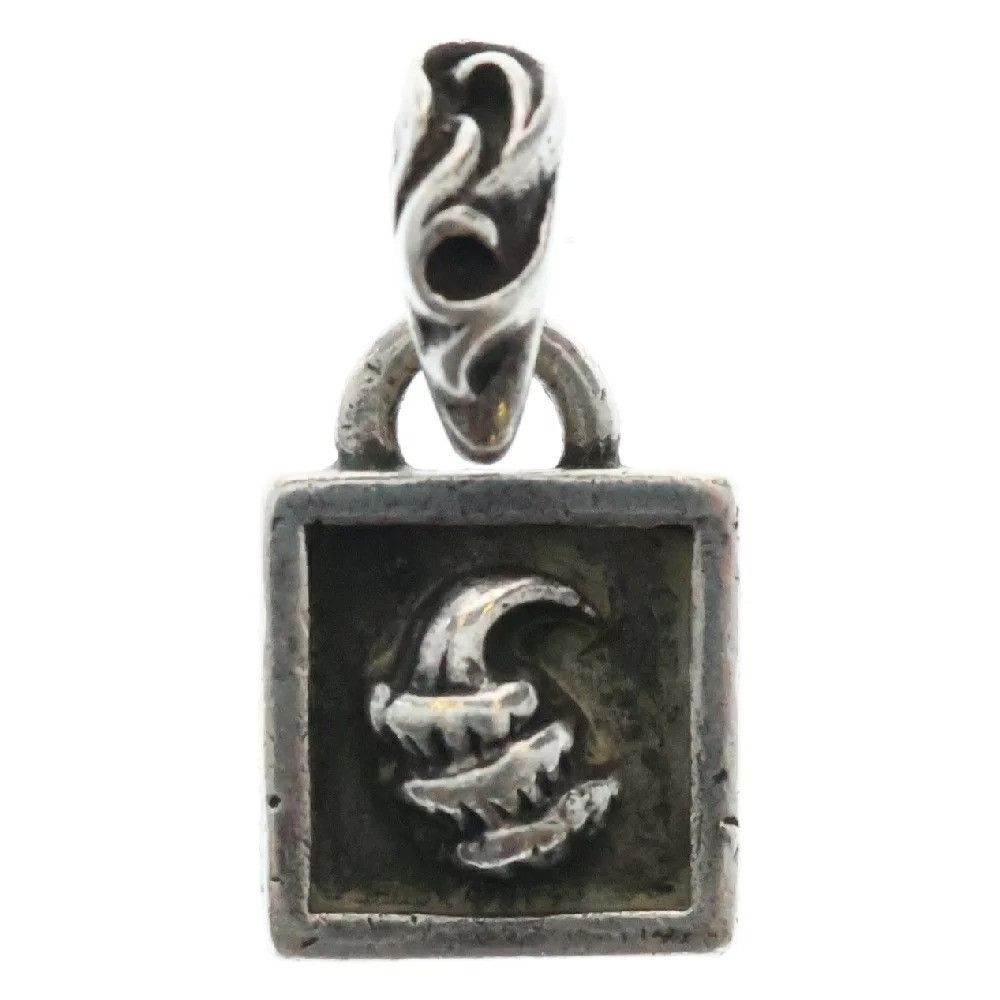 Hearts Chrome Hearts Framed Crow Silver Pendant