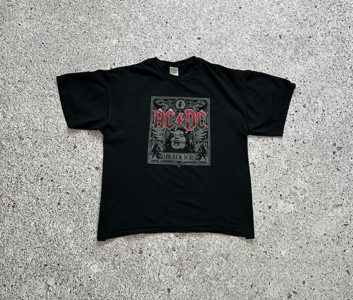 Band Tees Vintage Ac Dc European Tour Black Ice 2009 T Shirt Hoodie, Sweatshirt | FlexRushtees.com