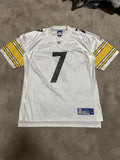 Authentic Reebok Steelers Roethlisberger 7 White Jersey T-Shirts, Hoodie, Sweatshirt | FlexRushtees.com