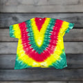 Etro Vtg Alstyle Tie Dye T Shirt Adult 2xl Multicolor Short Sleeve Crew Neck Men S 2000s Hippie Retr