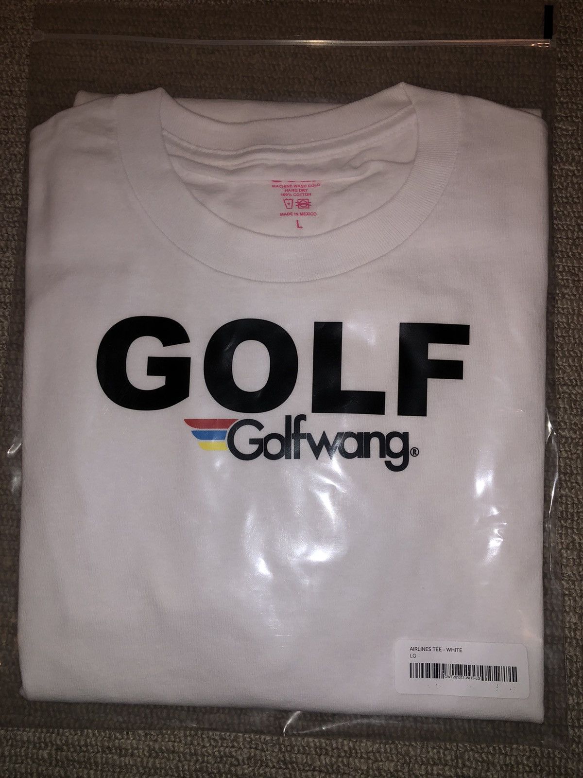 Golf Wang X Tyler The Creator Golf Wang Airlines Tee Hoodie, Sweatshirt | FlexRushtees.com