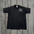 Fruit Of The Loom Vintage Fruit Of The Loom T Shirt Pocket Tee Short Sleeve Crew Neck Black Sz L Men