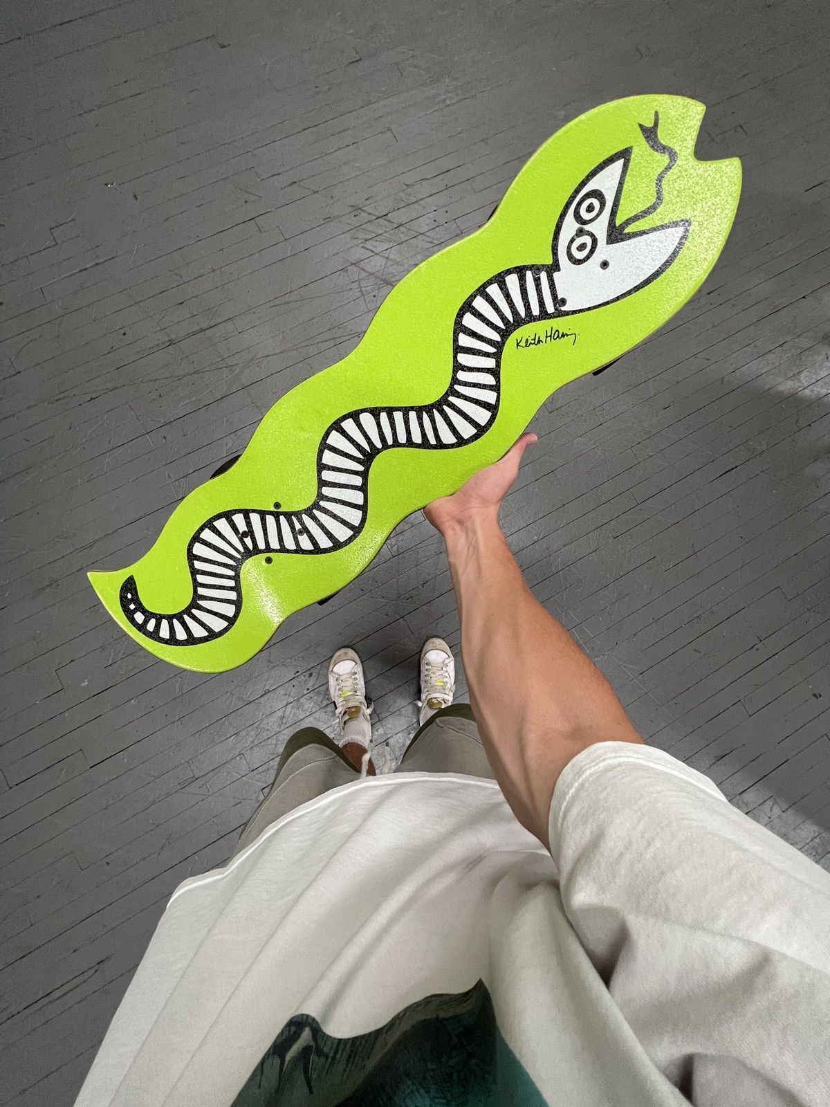 Alien Workshop Keith Haring Alien Workshop Snake Skateboard