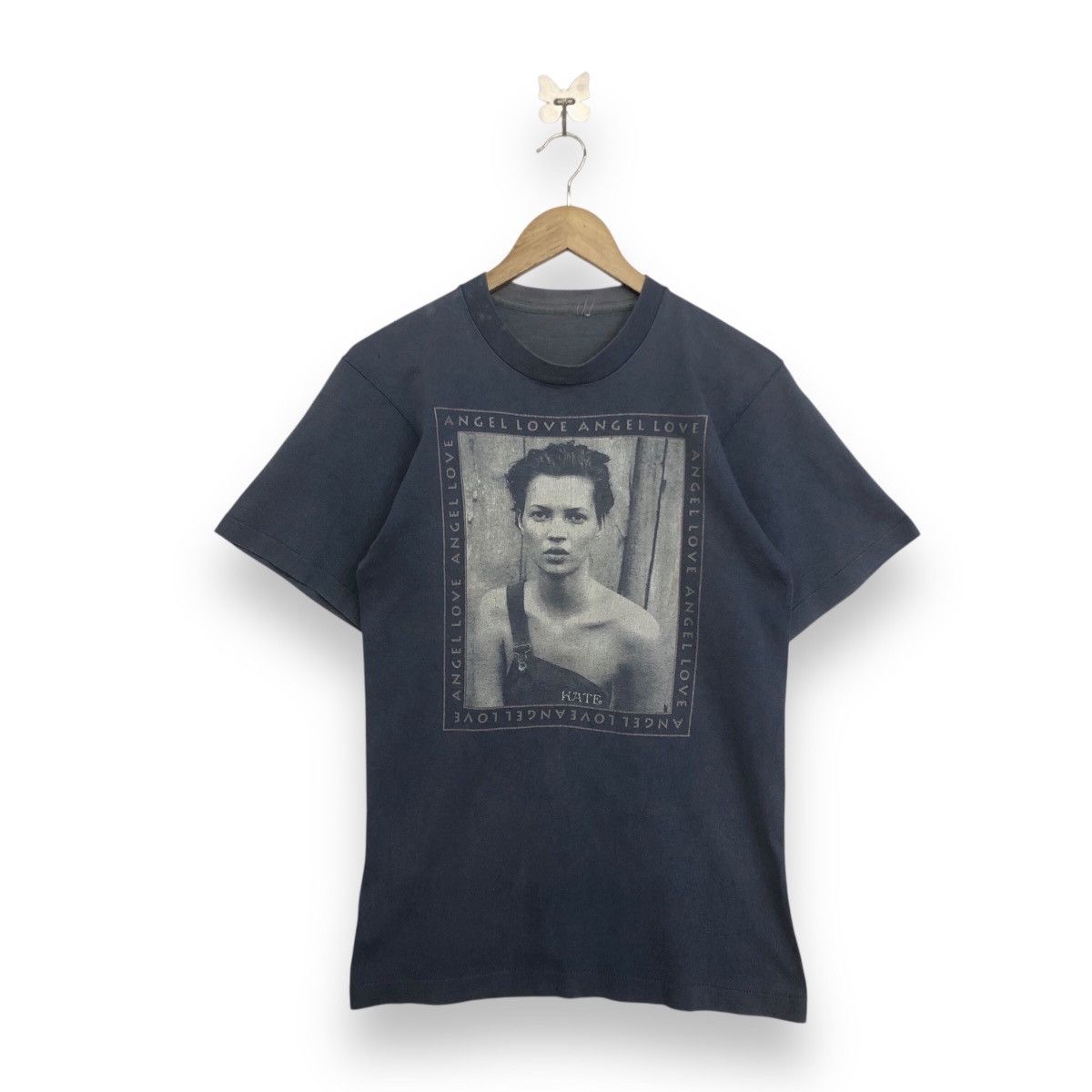 Vintage Kate Angel Love Graphic Tshirt Hoodie, Sweatshirt | FlexRushtees.com