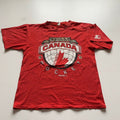 Vintage Team Canada Hockey T Shirt Large 90s Starter Rare