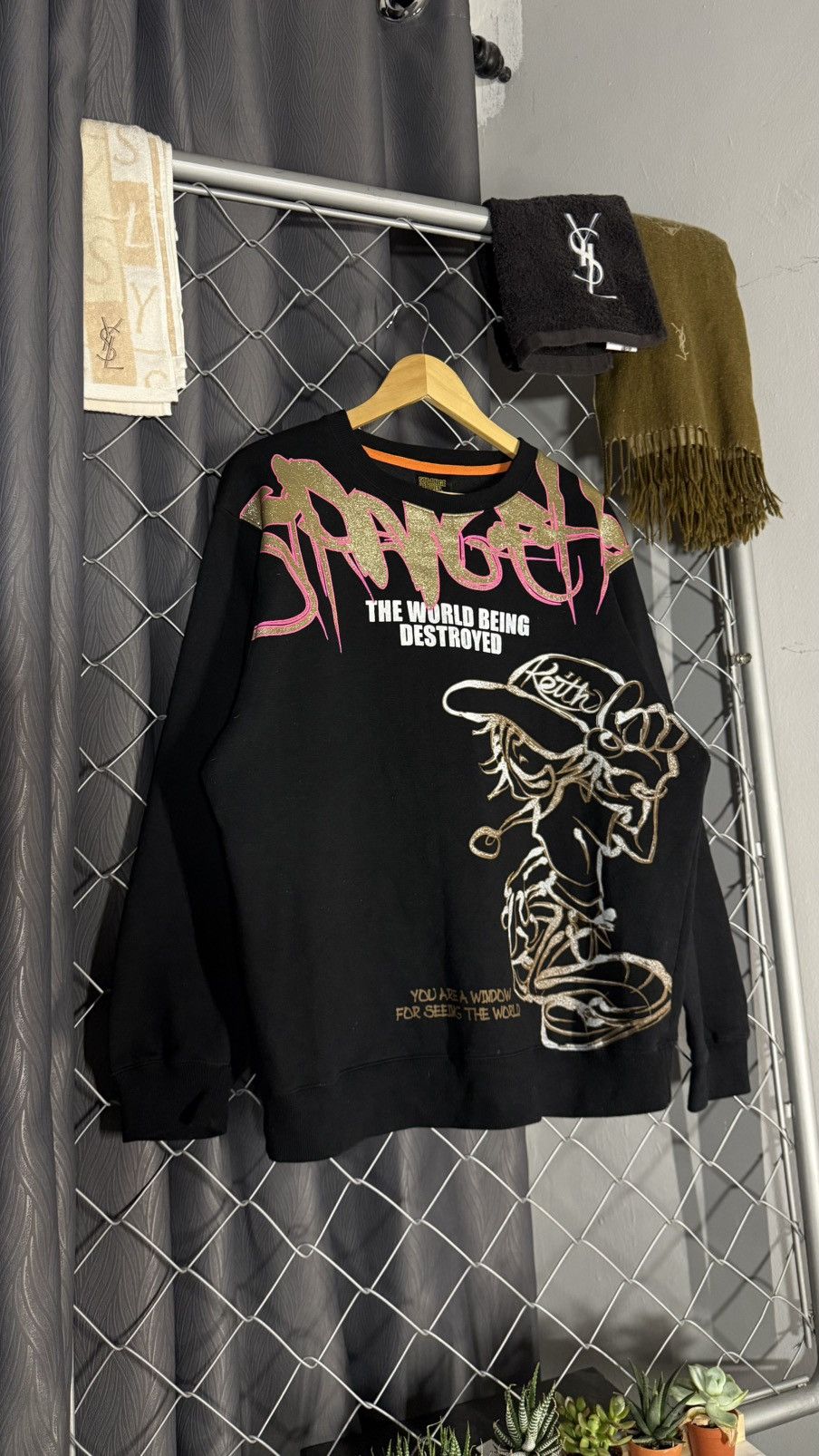 Vintage Y2k Strange Heaven Cool Graphic Sweatshirt T-Shirts, Hoodie | FlexRushtees.com