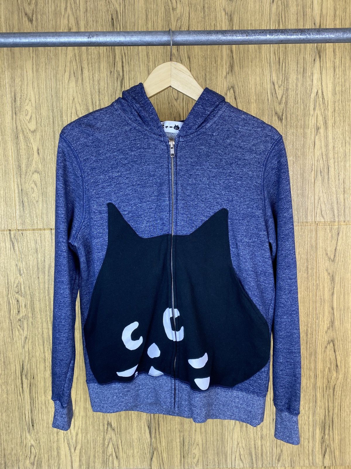 Net Ne Net Cat Pocket Zip Hoodie