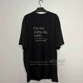 Vetements Wtaps Lazy Slogan Washed Black Short Sleeve T Sh T-Shirts, Hoodie, Sweatshirt | FlexRushtees.com