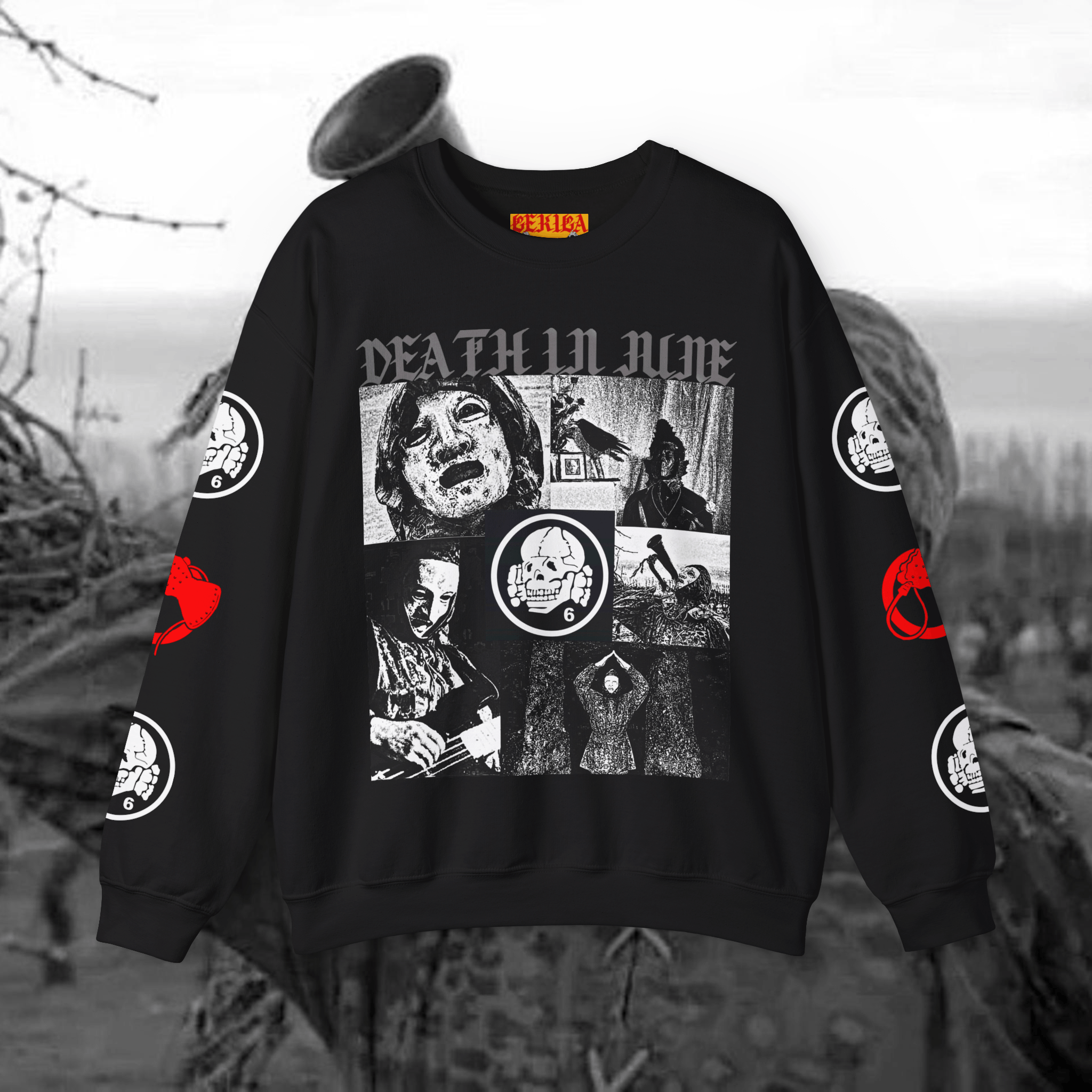 Band Tees Death In June Sweatshirt Hoodie | FlexRushtees.com