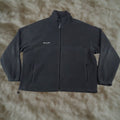 Vintage Columbia Sweater Mens 2xl Gray Fleece Full Zip Up Sweatshirt Sportswear Modern Outdoor Winte