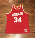 Mitchell Ness Houston Rockets Road 1993 94 Hakeem Olajuwon Jersey