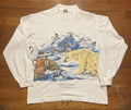 Vintage Aop Animal Tee Longsleeve Hoodie, Sweatshirt | FlexRushtees.com