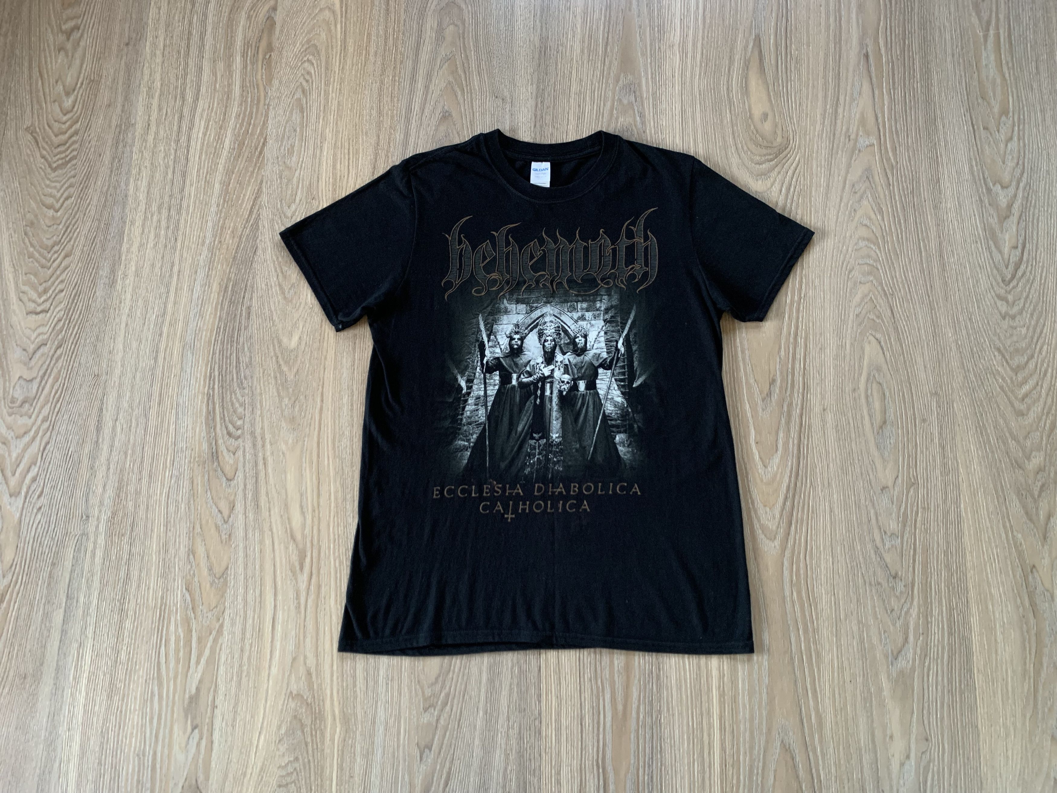 Gildan Vintage Behemoth Ecclesia Diabolica Catholica T Shirt 2018