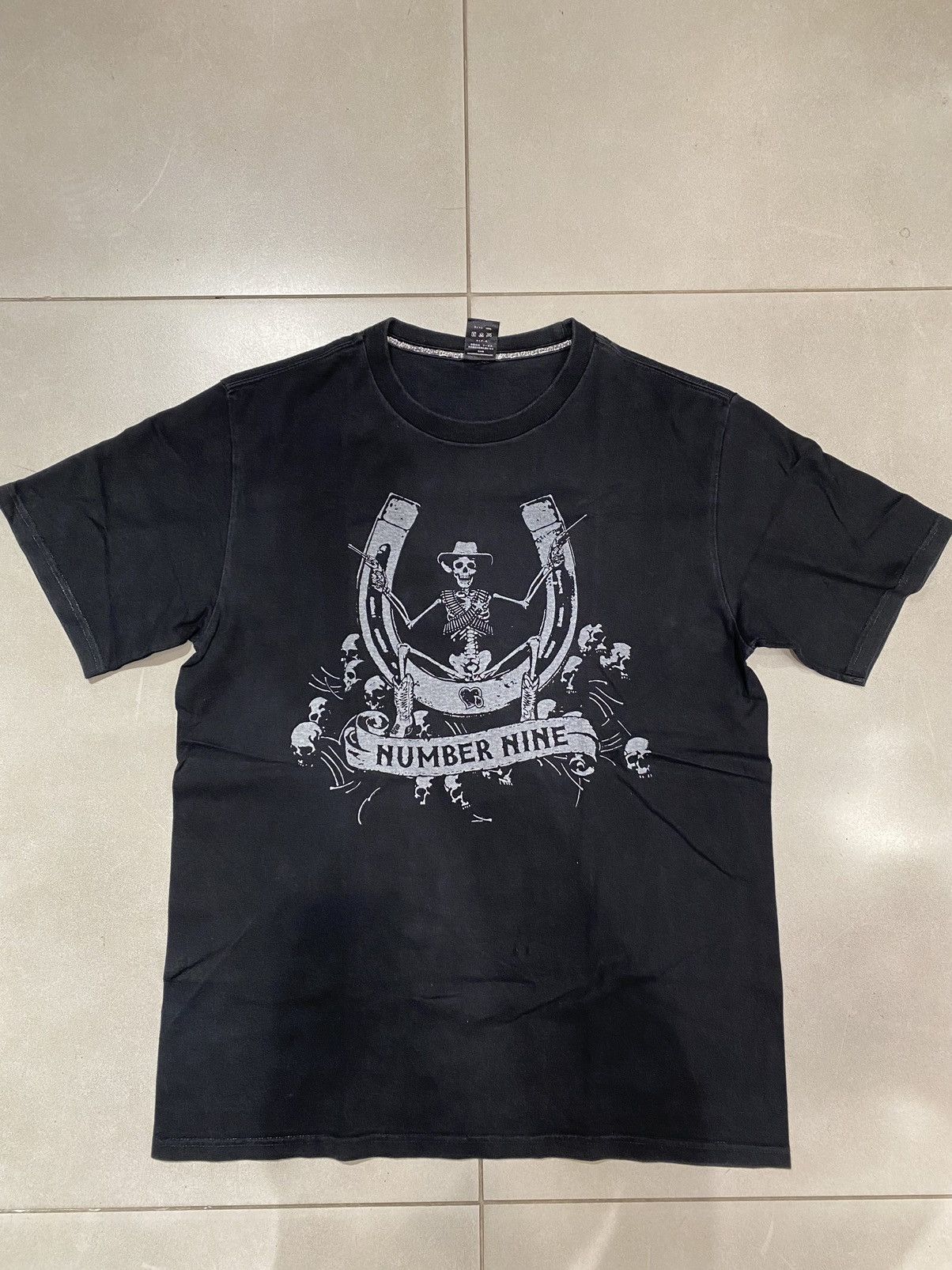 Vintage Number N Ine Takahiro Skeleton Bone Tee 4 Xl Hoodie, Sweatshirt | FlexRushtees.com