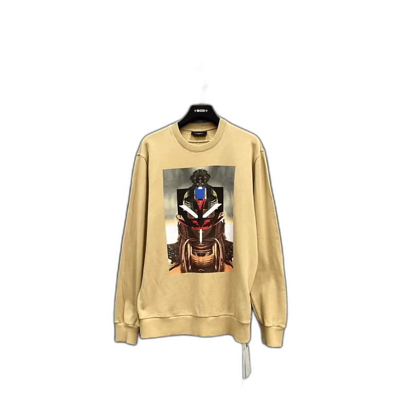 Givenchy Givenchy Robotics Sweatshirt In Beige Color 2507