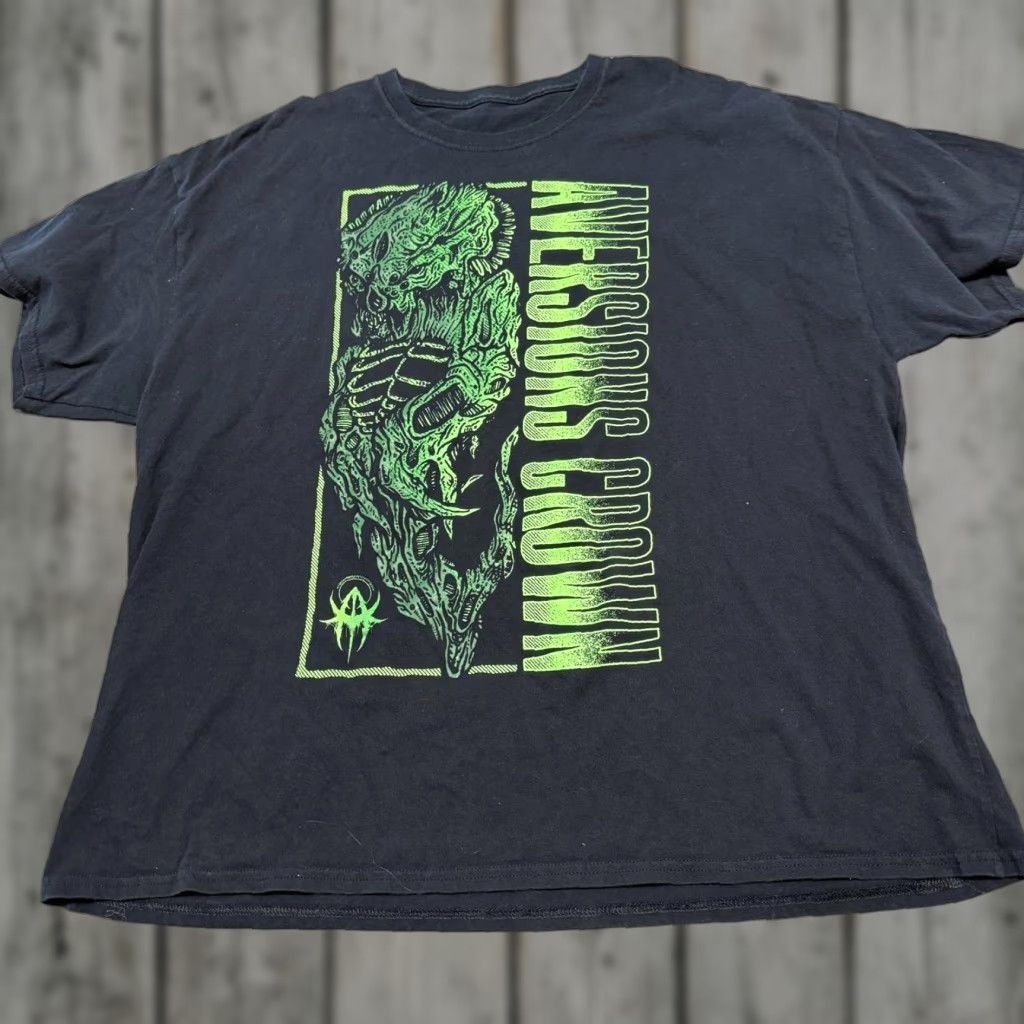 Vintage Aversions Crown Australian Metal Mens Black Green Xxxl T Shirt Free Fast Ship Hoodie, Sweatshirt | FlexRushtees.com