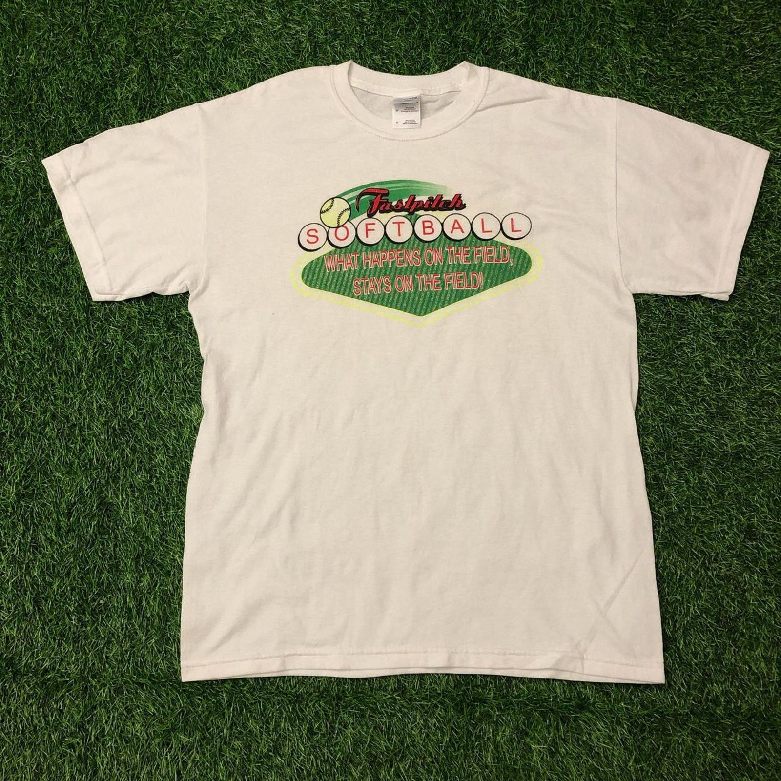 Gildan White Fastpitch Softball Graphic Quote Tee Hoodie, Sweatshirt | FlexRushtees.com