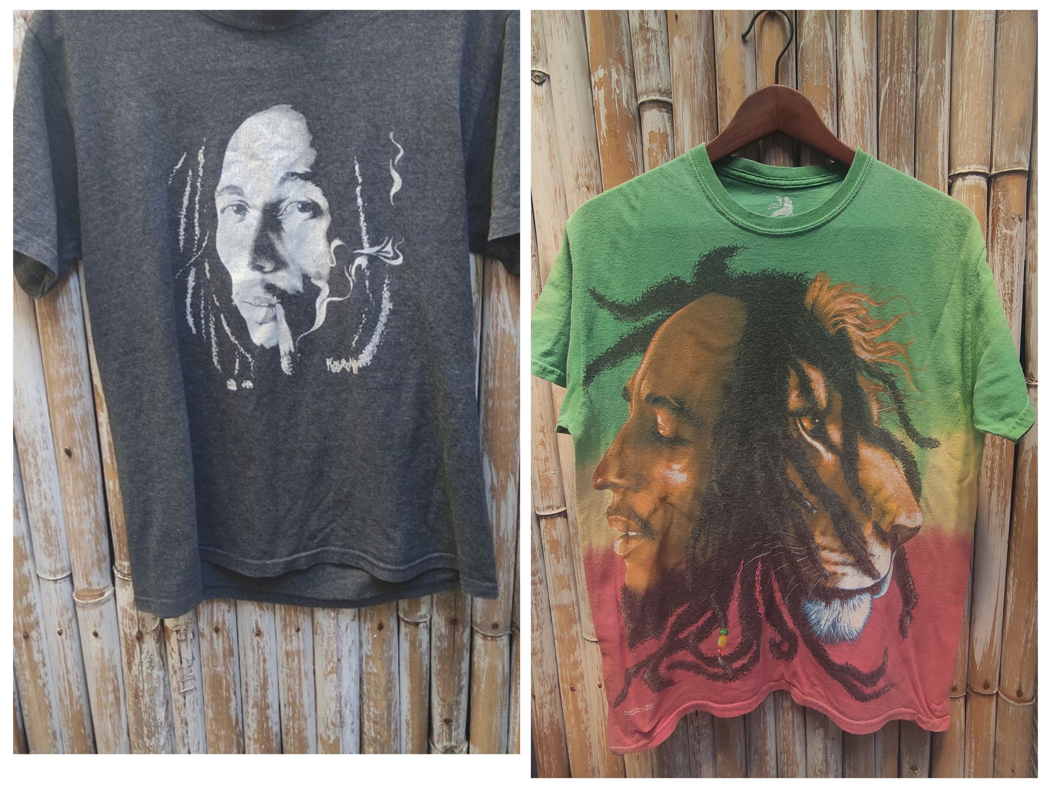 Marley Bob Marley T Shirt Small Medium 2005 Usa 2 Pc Package Set Hoodie, Sweatshirt | AU16VibeMintTees.com